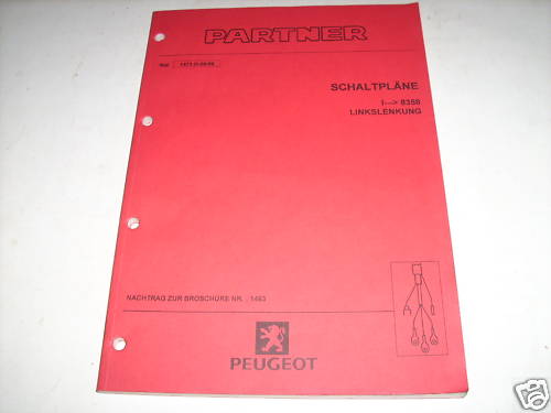 Workshop manual peugeot - manual,