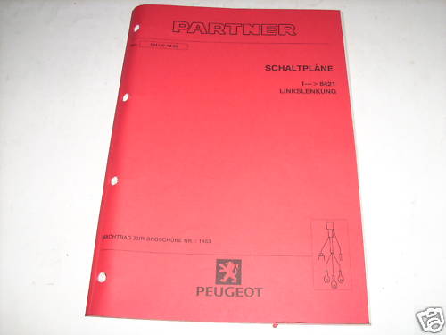 Workshop manual peugeot - workshop,
