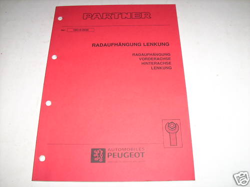 Workshop manual peugeot - manual,
