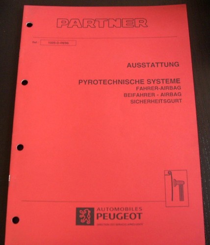 Workshop manual peugeot - workshop,