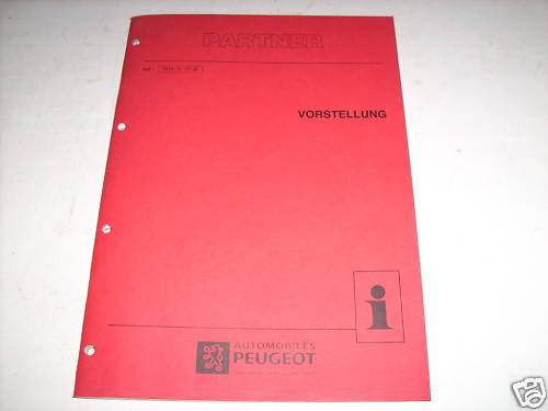 Workshop manual peugeot - workshop,